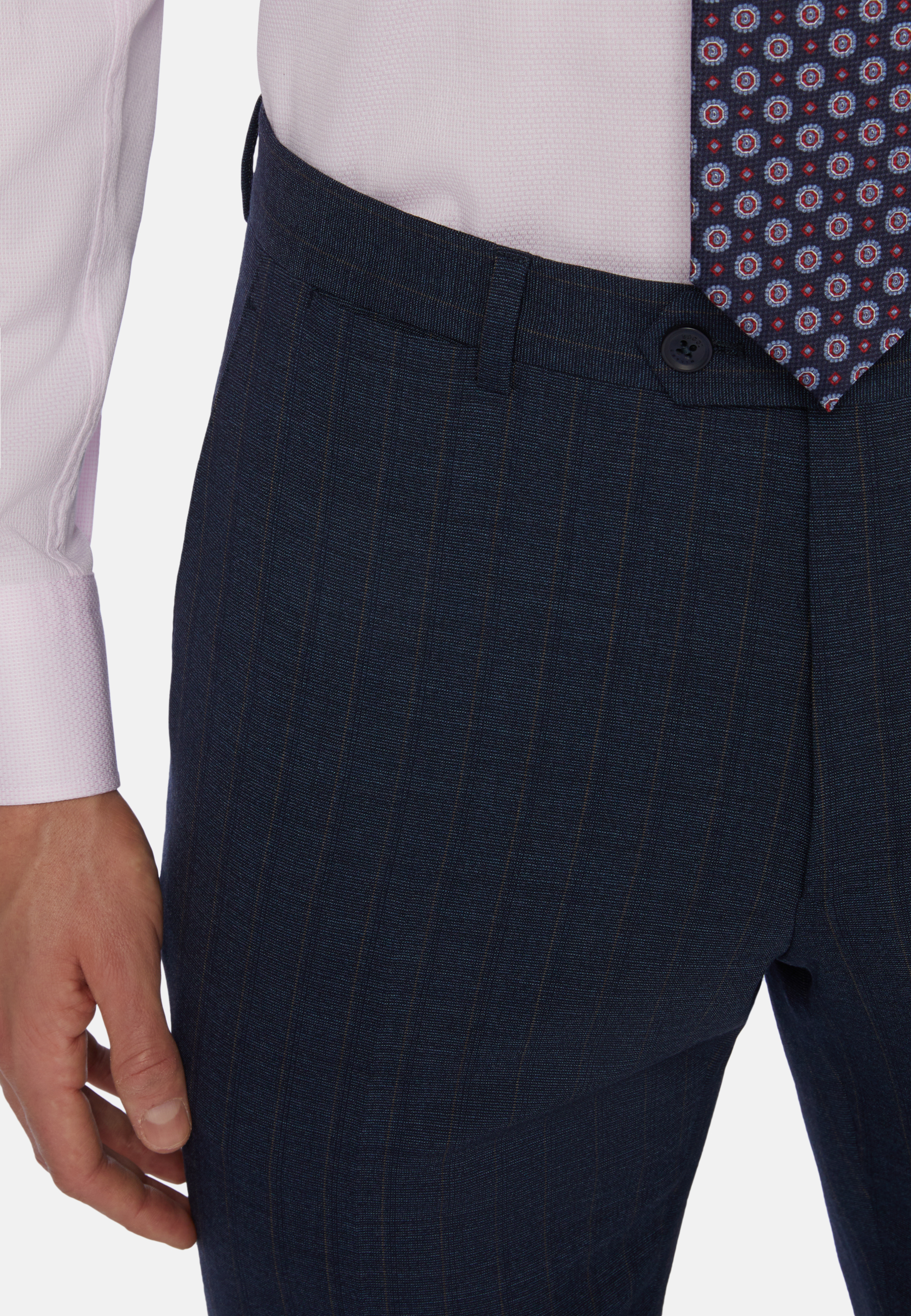 Pure wool pinstripe suit trousers Vitale Barberis Canonico | GutteridgeUS |  Suits Uomo