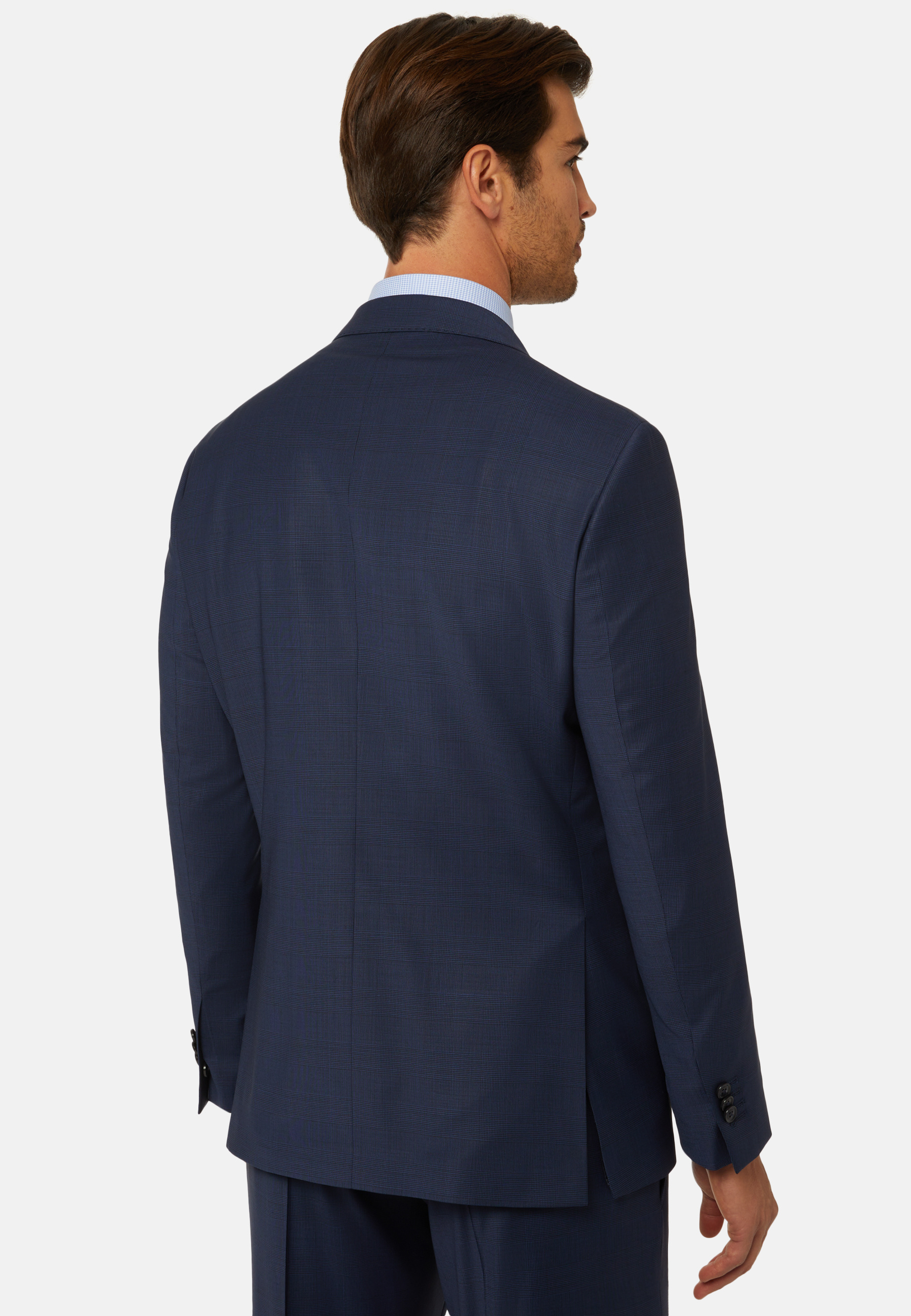 Prince Of Wales Wool Suit Style Anversa Boggi