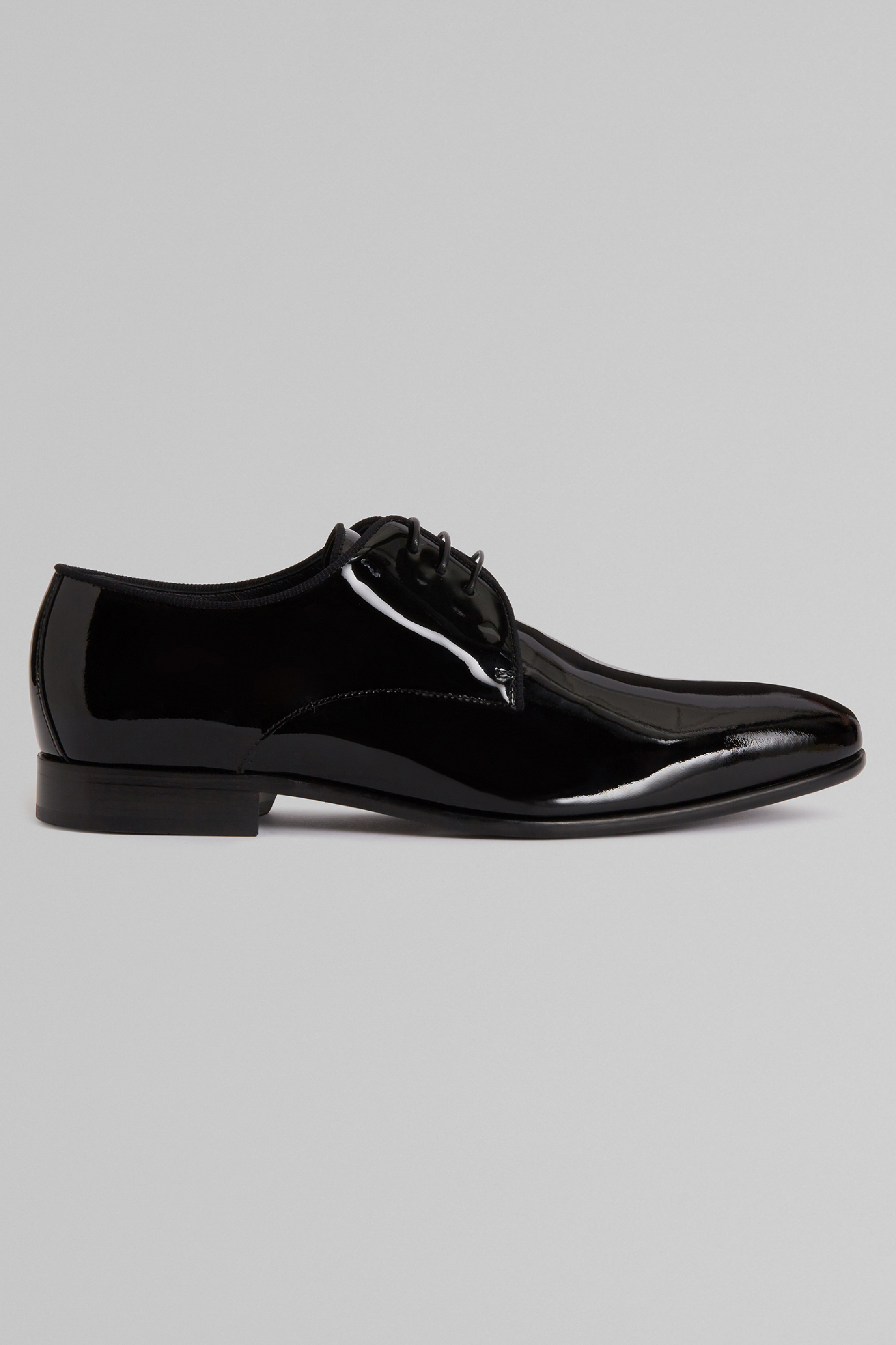 BRUNE Men Black Patent Leather Derby Shoe | atelier-yuwa.ciao.jp
