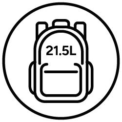 21.5L CAPACITY