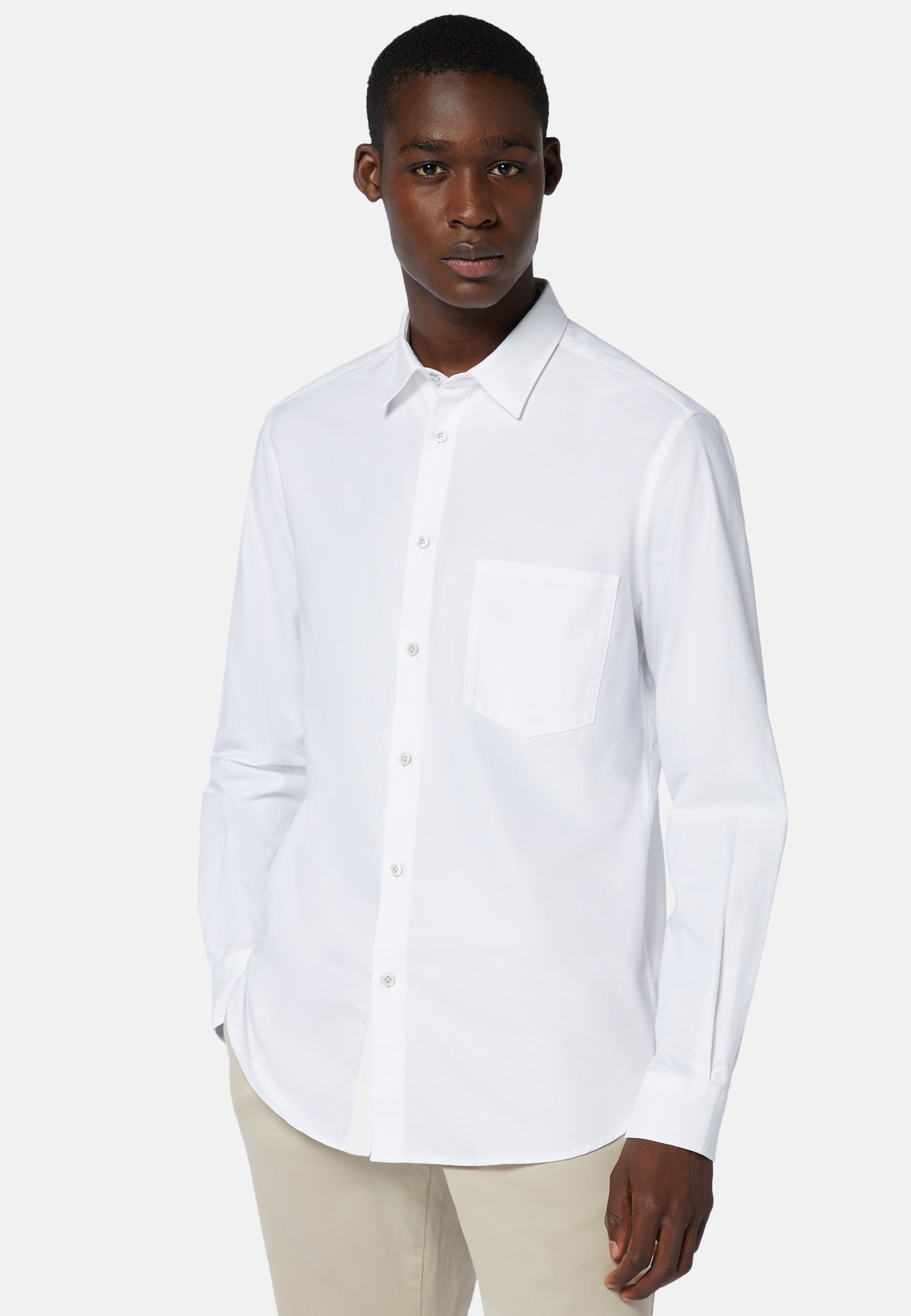 Camisa Algodão Oxford Branca