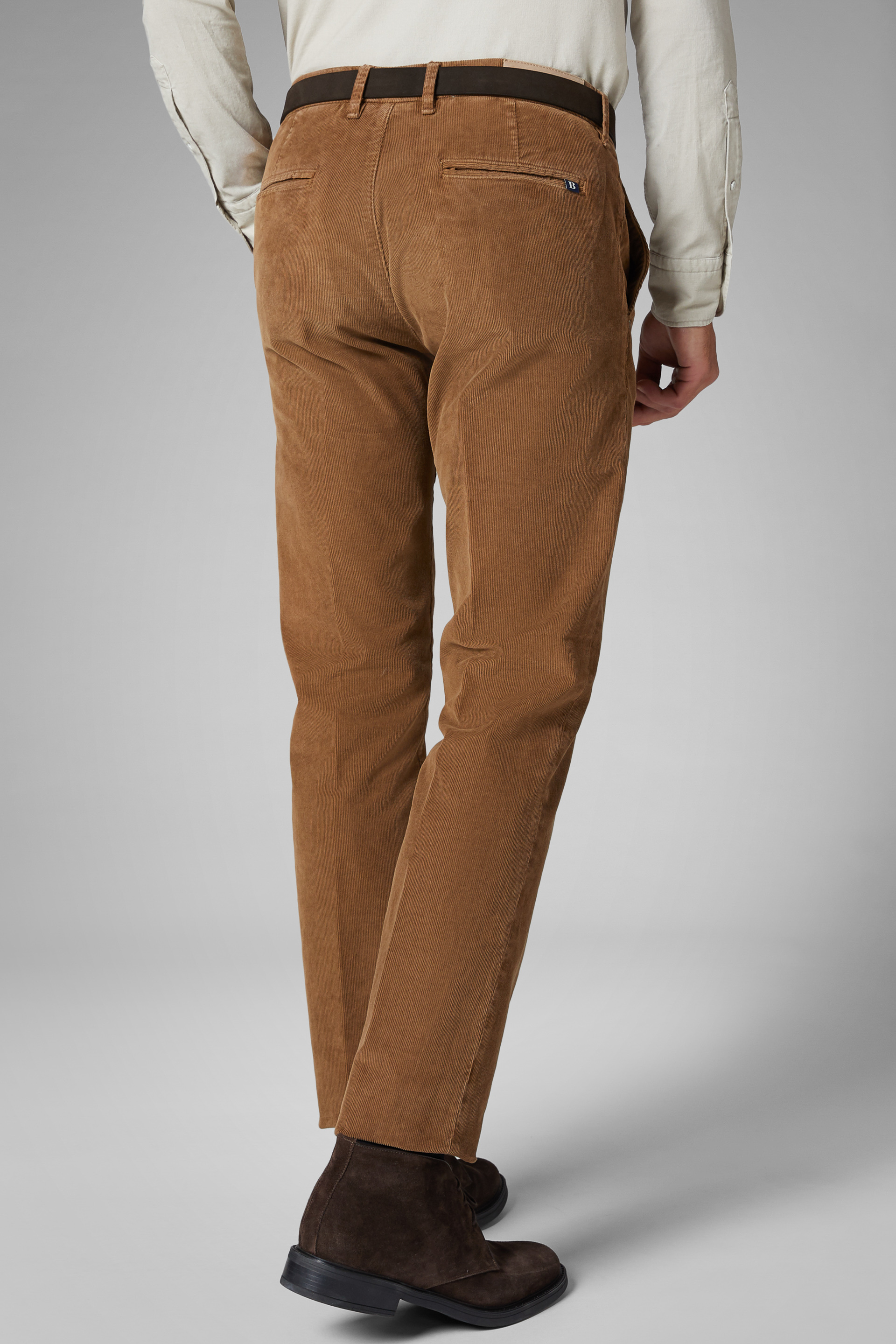 Men's Slim Fit Corduroy Trousers