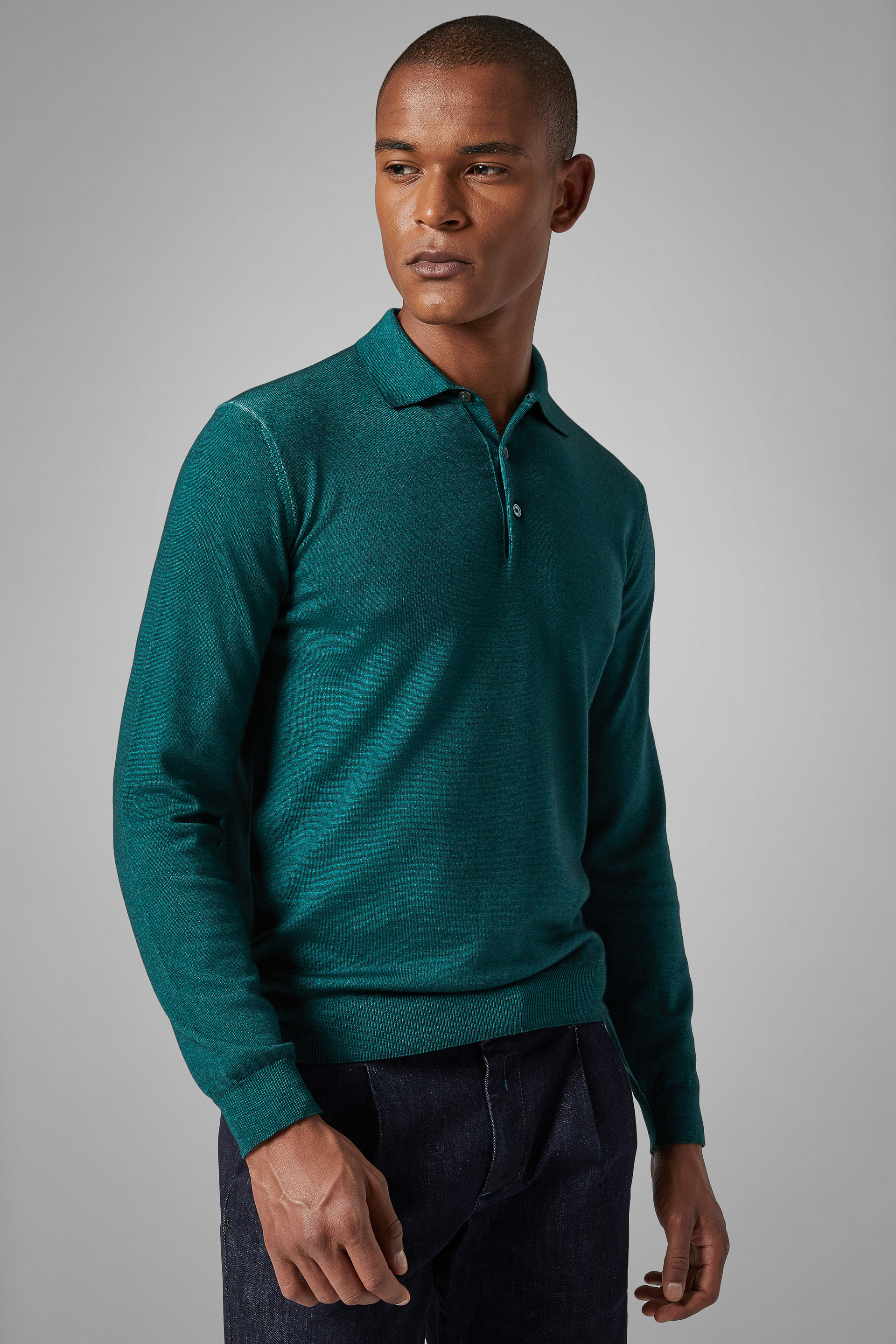 Buy > merino wool polo shirt > in stock