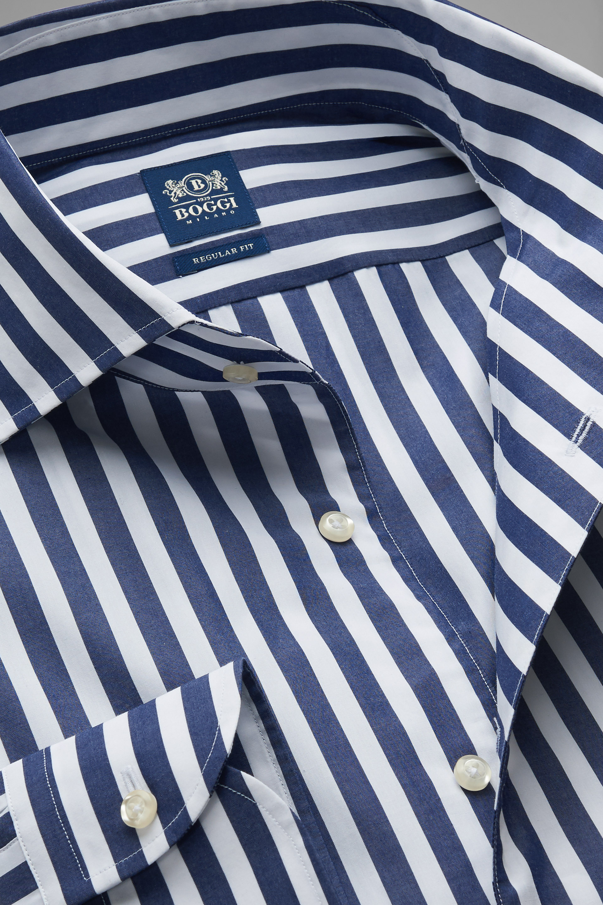 Navy And White Striped Shirt - Buy White Navy Blue Shirts For Women By